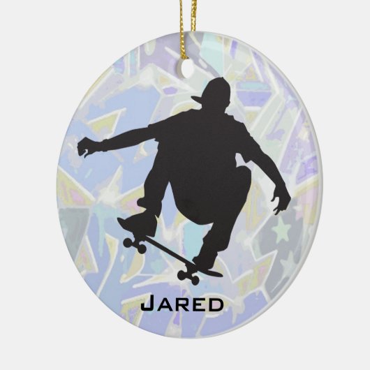 Ornament voor persoonlijk skateboarden (Links)