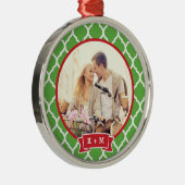 Ornament voor persoonlijk Verloving fotoMonogram (Rechts)