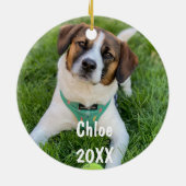 Ornament voor persoonlijke kerstfoto's (Achterkant)