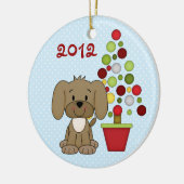 Ornament voor persoonlijke kerstmis voor baby's (Links)