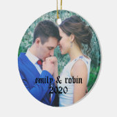 Ornament voor persoonlijke koordfoto's (Links)