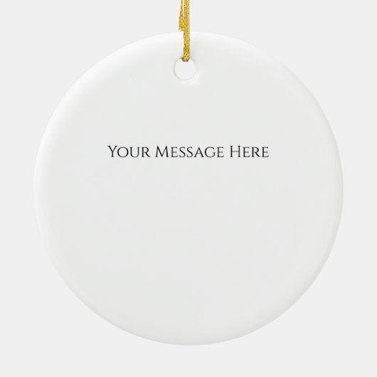 Ornament voor persoonlijke Voetbal coach (Achterkant)