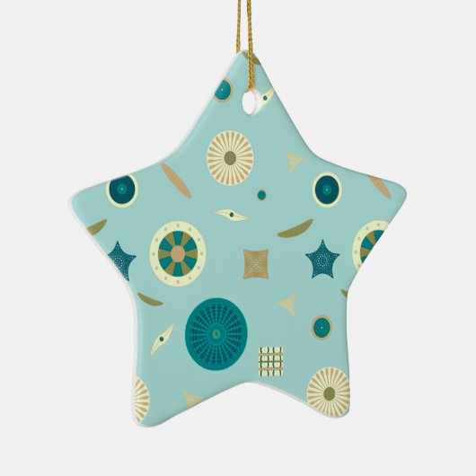 Ornament voor prachtige diatomen (Rechts)