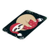 Ornament voor prettige kerstfeestdag magneet (Linkerzijde)