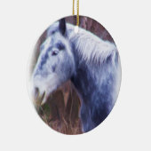 Ornament voor prettige kerstpaarden (Rechts)