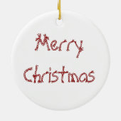 Ornament voor prettige kerstpaarden (Achterkant)
