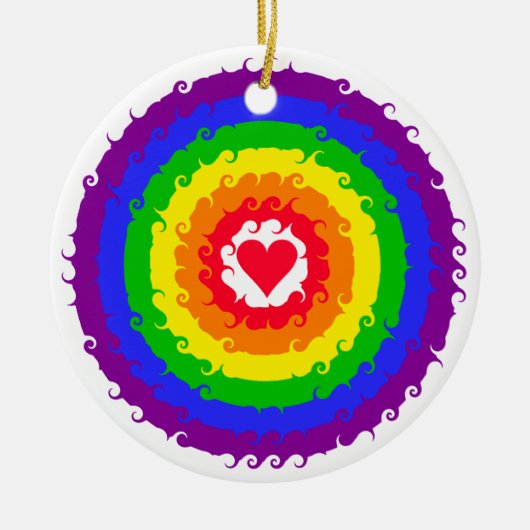 Ornament voor regenboogwielen (Voorkant)