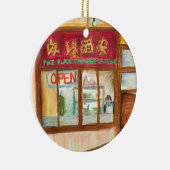 Ornament voor restaurants in Pike Place (Seattle,  (Rechts)