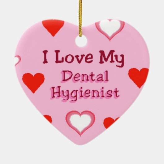 Ornament voor tandheelkundig hygiëne (Achterkant)