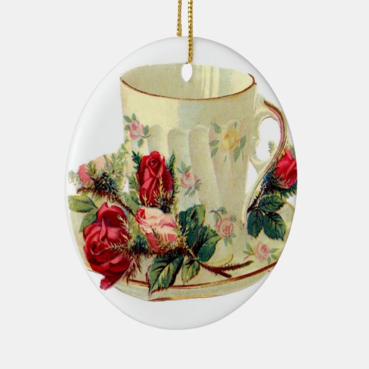 Ornament voor theebeker keramiek (Rechts)