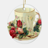 Ornament voor theebeker keramiek (Links)