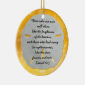 Ornament voor Tropical Gold Christelijk Scriptpred (Rechts)