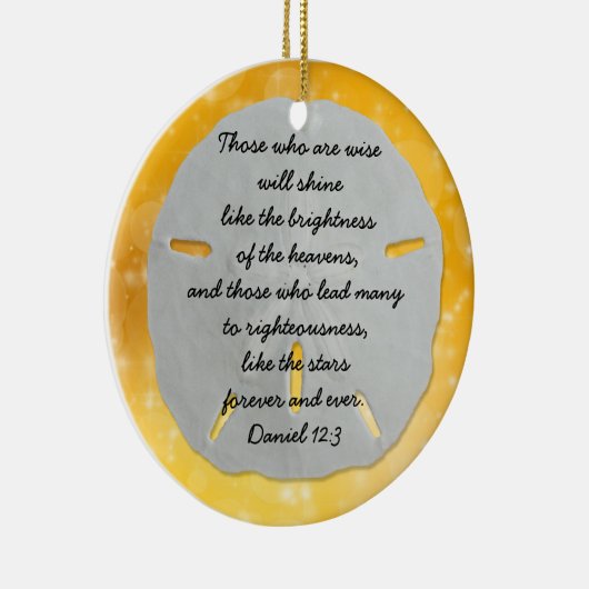 Ornament voor Tropical Gold Christelijk Scriptpred (Rechts)