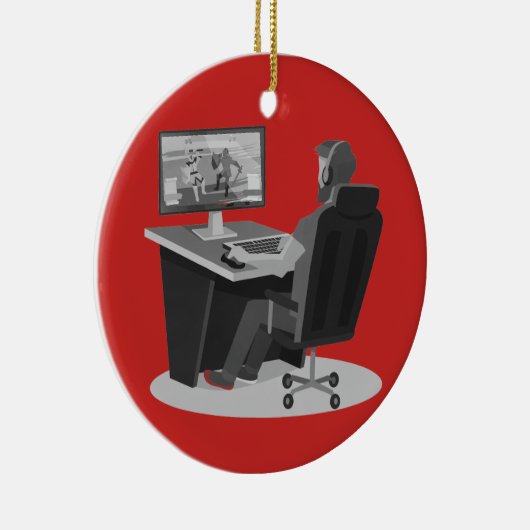 Ornament voor videogamer (Rechts)