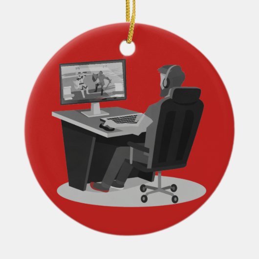 Ornament voor videogamer (Voorkant)