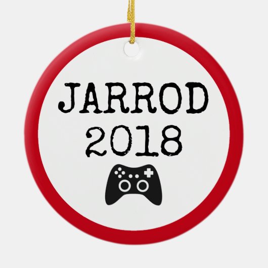 Ornament voor videogaming (Achterkant)