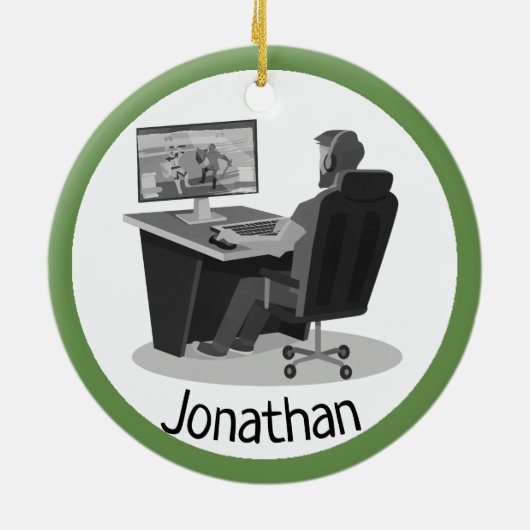 Ornament voor videogaming (Achterkant)