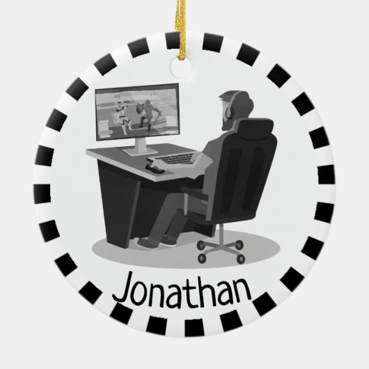 Ornament voor videogaming (Achterkant)