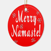 Ornament voor vrolijk kerstnamasje (Links)