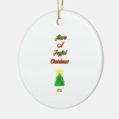 Ornament voor vrolijke kerstcirkel (Links)