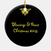 Ornament voor zegeningen en vrede van RoseWrites (Achterkant)