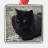 Ornament voor zwarte kat (Voorkant)