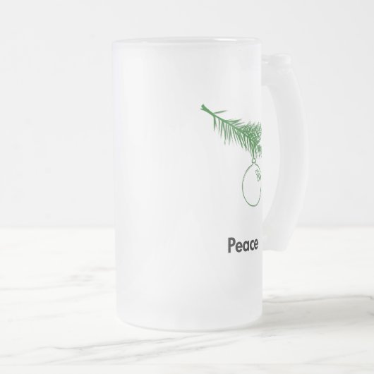 Ornament Vrede Matglas Bierpul (Voorkant rechts)