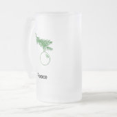 Ornament Vrede Matglas Bierpul (Voorkant links)