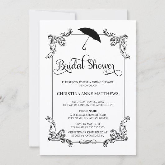  Ornament Vrijgezellenfeest van het Manuscript Umb Kaart (Voorkant)