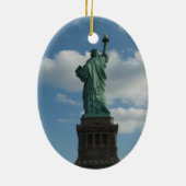 Ornament: Vrijheidsbeeld Keramisch Ornament (Achterkant)