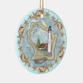 Ornament vuurtoren Wisconsin Shells (Rechts)