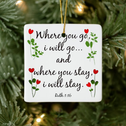 Ornament w Schrift Verse on Marriage (Ruth) (Boom)