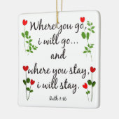 Ornament w Schrift Verse on Marriage (Ruth) (Links)