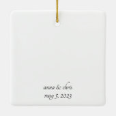 Ornament w Schrift Verse on Marriage (Ruth) (Achterkant)