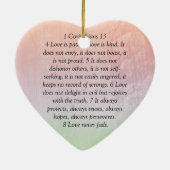 ORNAMENT - WAT IS ER LIEVER? CORINTHIANS 13:4 BIBL (Achterkant)