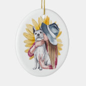 Ornament Waterverf van meisjes en honden (Rechts)