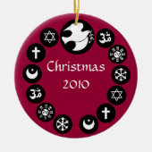 Ornament Wereldfeestdag voor religies (Voorkant)