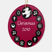 Ornament Wereldfeestdag voor religies (Links)