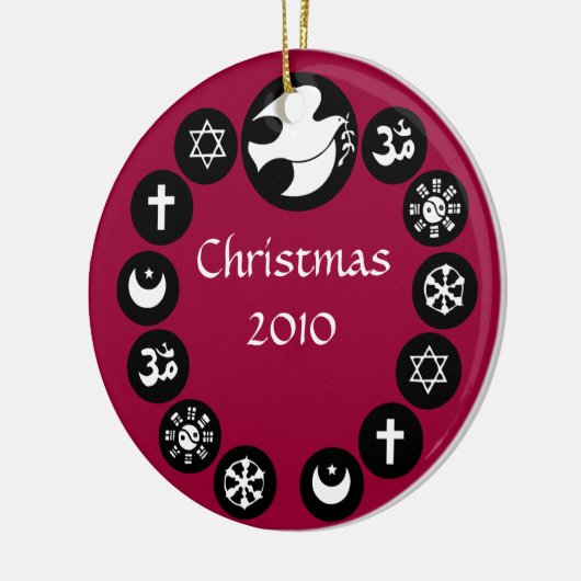 Ornament Wereldfeestdag voor religies (Links)