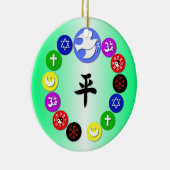 Ornament Wereldfeestdag voor religies (Rechts)