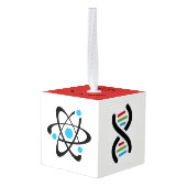 Ornament Wetenschapswetenschappen ontwerpkubus (Achter hoekig)