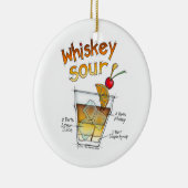 ORNAMENT - WHISKEY SOUR RECEPT COCKTAIL KUNST (Rechts)