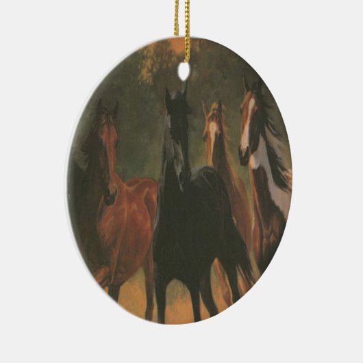 Ornament wilde paarden (Rechts)