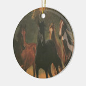 Ornament wilde paarden (Links)