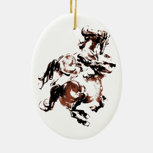 Ornament wilde paarden (Achterkant)