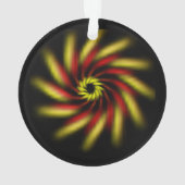 Ornament - Windmolen op Zwart (achterkant)