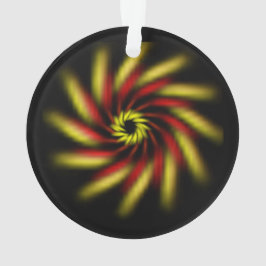 Ornament - Windmolen op Zwart