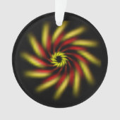 Ornament - Windmolen op Zwart (voorkant)