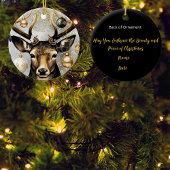 Ornament Winter Christmas Deer - 