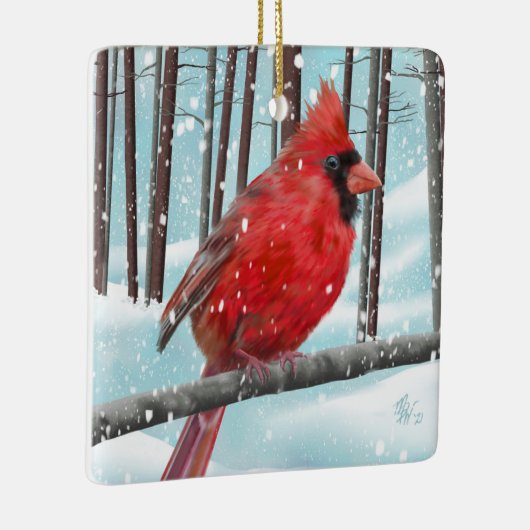 Ornament Winterkardinaal (Rechts)